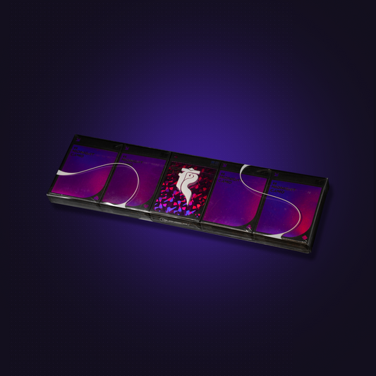 MIDNIGHT CAMO PLAYING CARDS  -Midnight Clear-5 SET