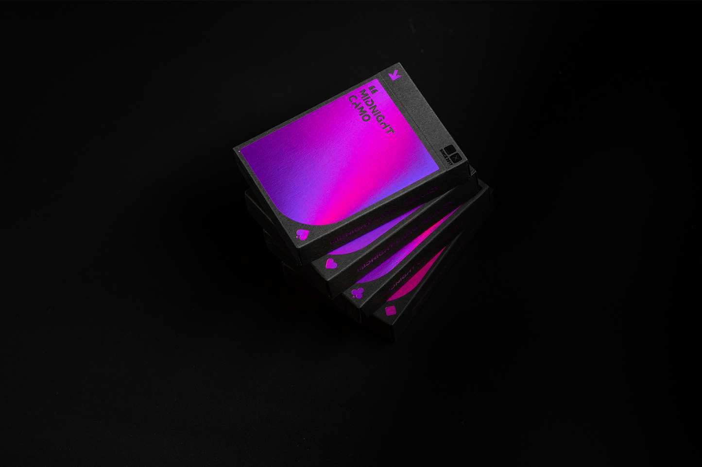 MIDNIGHT CAMO PLAYING CARDS -Single Deck